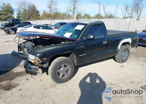 2000 Dodge Dakota Slt/Sport from USA, damaged, VIN 1B7FL26N5YS694765